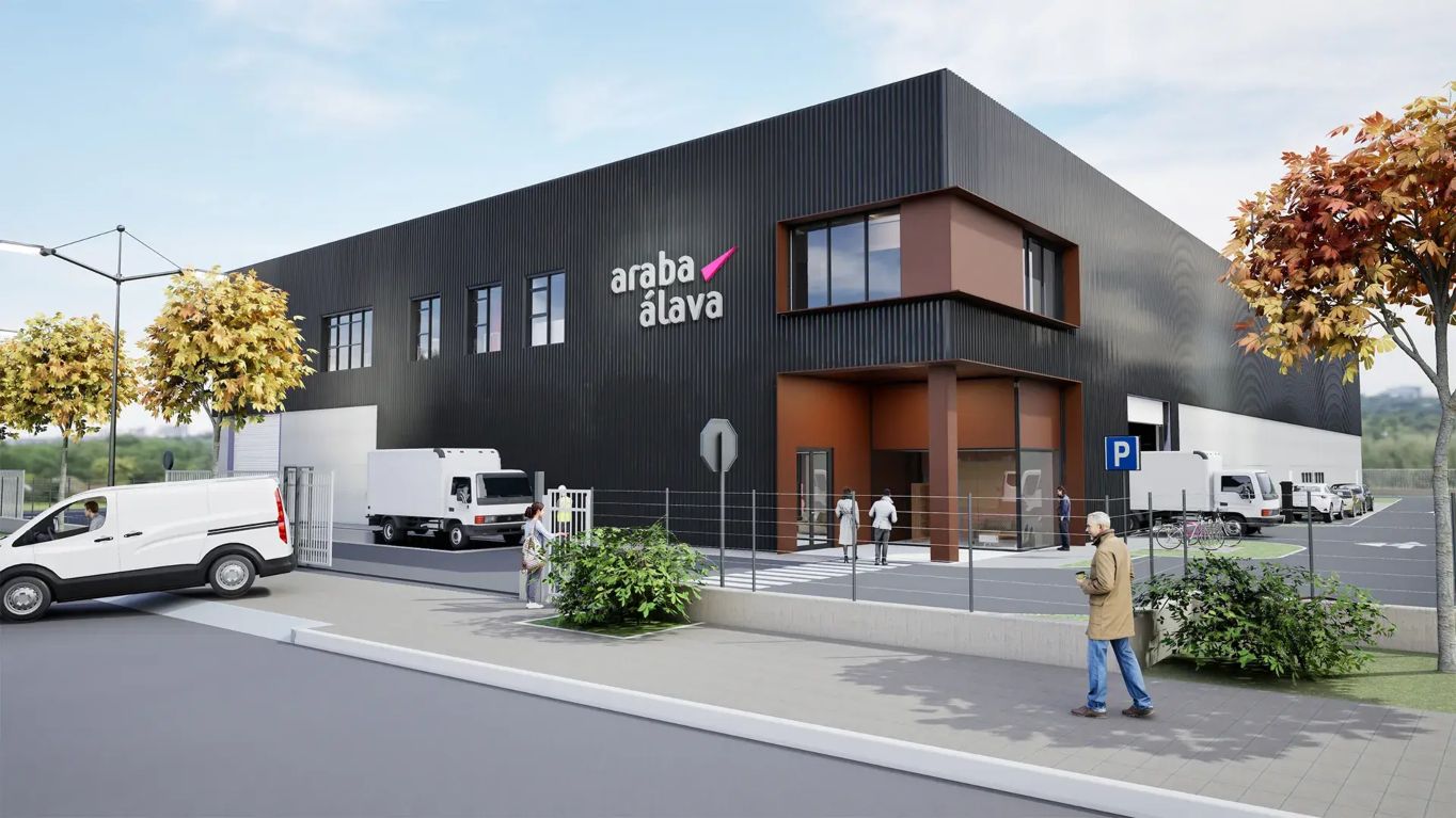 Obras Centro de Voluminosos de Araba